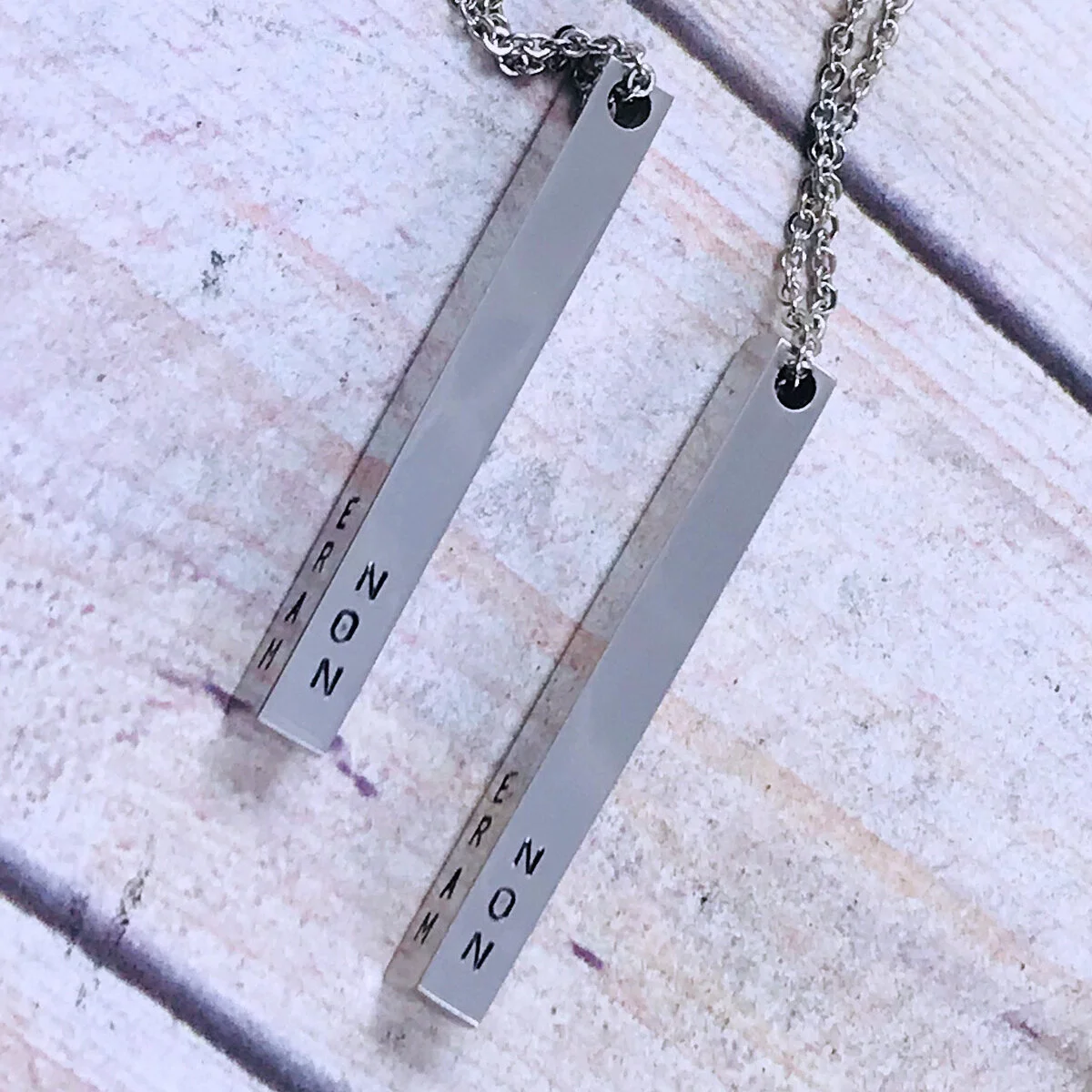 Non Sum Qualis Eram Necklace in Pewter — MARK Z. DANIELEWSKI